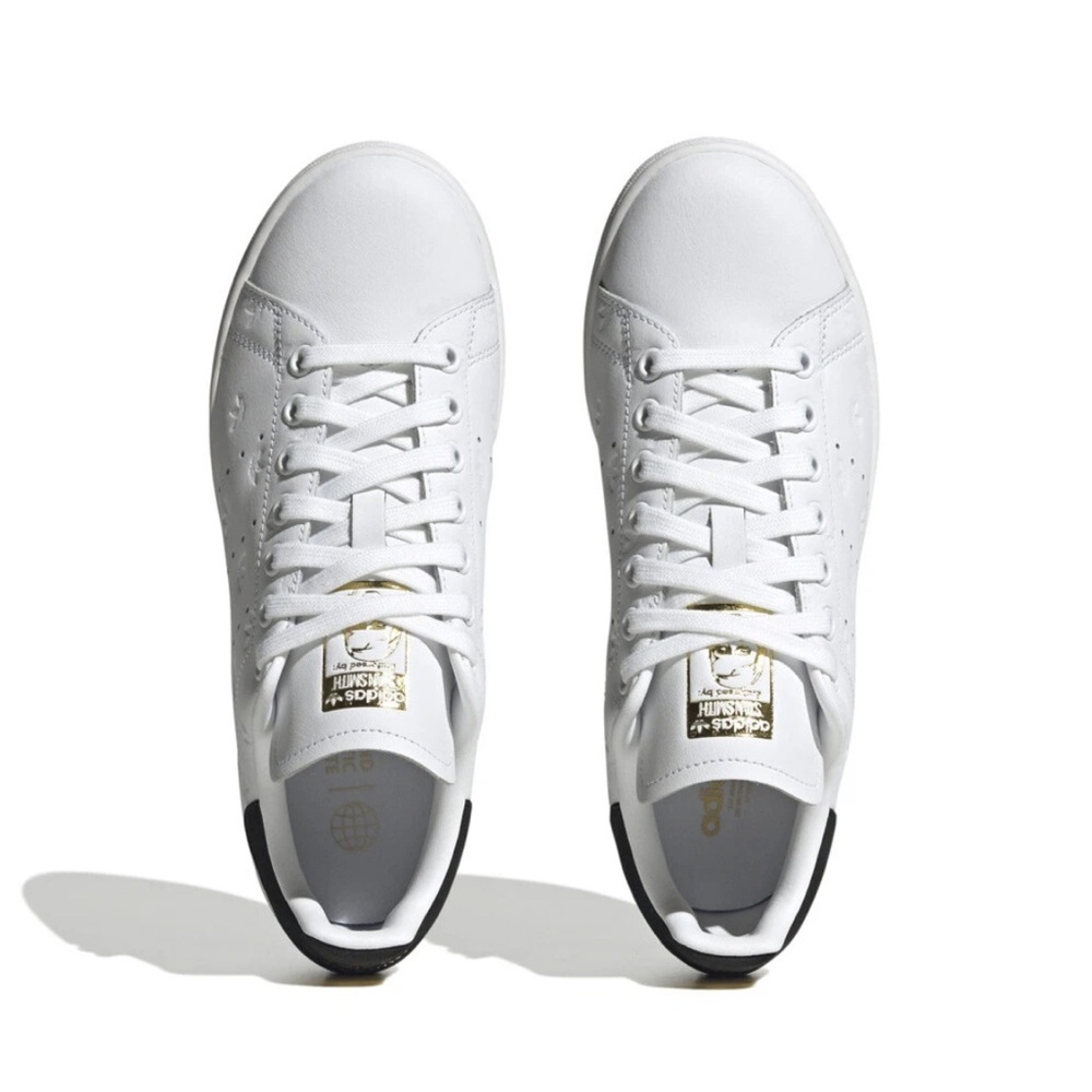 Adidas Women's Stan Smith White Leather Classic Shoes FZ6371 New in Box size 7.5 - Picture 4 of 16